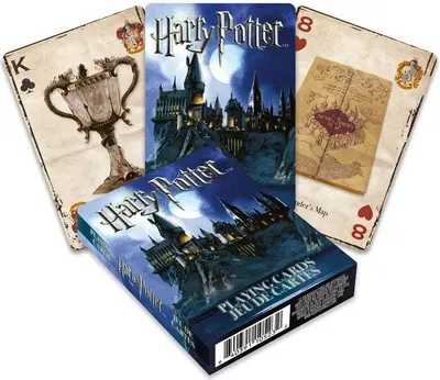 Produktbild von Harry Potter Spielkarten Wizarding World