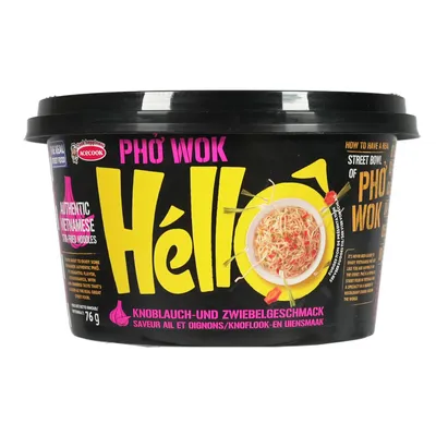 Produktbild von Acecook Instant Reisnudeln Pho Woknudeln 76g