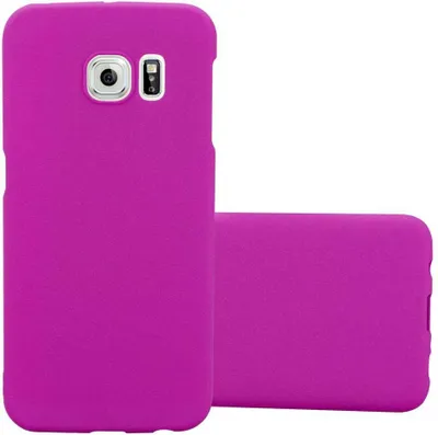 Produktbild von Cadorabo Schutzhülle für Samsung Galaxy S6 EDGE PLUS Hülle in Pink Etui Hard Case Handyhülle Cover