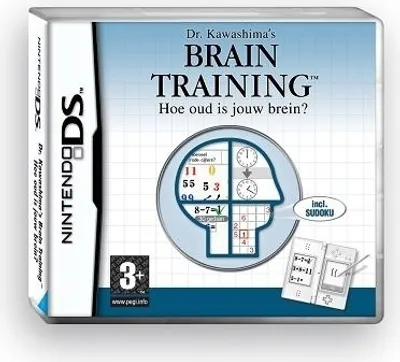 Produktbild von Nintendo Dr. Kawashima's Brain Training, NDS, Nintendo DS, Bildend, E (Jeder)
