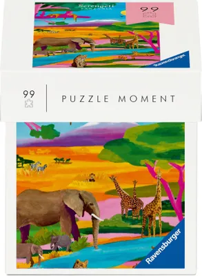 Produktbild von Erwachsenenpuzzle 99 Teile - Tansania