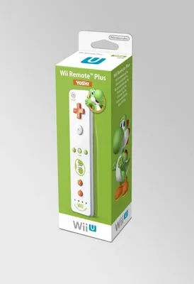 Produktbild von Original Nintendo Wii Controller Remote Fernbedienung Funk Drücker Yoshi MotionPlus Inside Gut