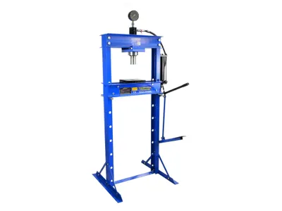 Image de Presse hydraulique avec manomètre et pompe à pied 20 t GEKO