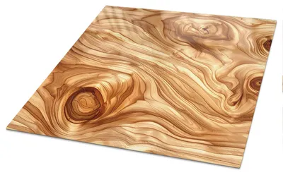Produktbild von Bedruckte Glas Tischplatte 120x80 cm – Glas Tischplatte Küche – Tischplatte aus Sicherheitsglas – Glasplatte für Küchentisch – Moderne Tischplatte Glas – Dekorative Glastischplatte – Pflegeleichte Tischplatte Küche – Holzwellen, KI-generiertes Bild