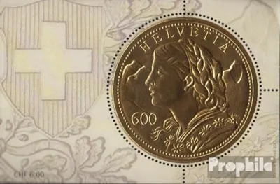 Produktbild von Briefmarken Schweiz 2013 Mi Block53 (kompl.Ausg.) gestempelt Goldvreneli