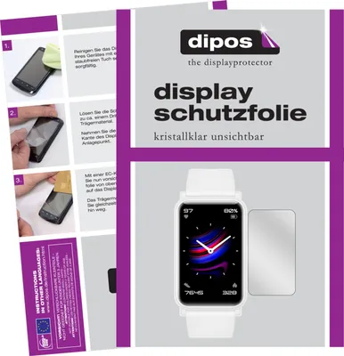 Produktbild von 2x Schutzfolie für Honor Watch ES klar Displayschutzfolie Folie Display Schutz dipos