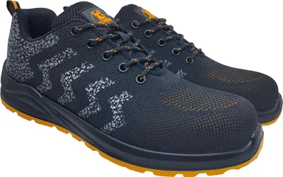 Produktbild von Sicherheitshalbschuh Timo S1 schwarz/orange