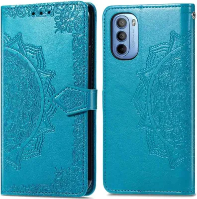 Obrázek produktu pro imoshion Mandala skládací pouzdro Motorola Moto G14 - tyrkysové