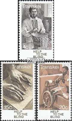 Produktbild von Briefmarken Südafrika - Transkei 1977 Mi 30-32 (kompl.Ausg.) postfrisch Blindenhilfe