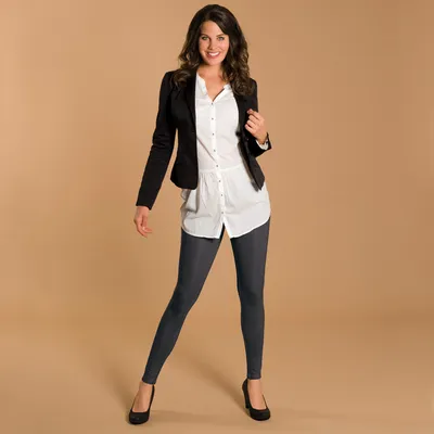 Produktbild von Figur Body Slim Jeans Leggings-schwarz-XL