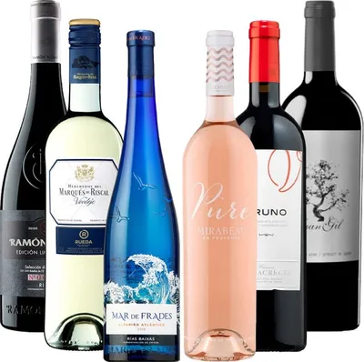 Immagine prodotto di Confezione VdV Wines Vino rosso Spagna No DO Spagna 450,00 cl 14,0 %