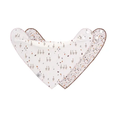 Produktbild von Laessig Tiny Farmer Goose Bandana Lätzchen Lila