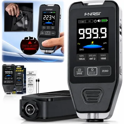 Produktbild von FNIRSI CTG-20 Lackdickenmessgerät, Tester für Beschichtungen, automatische Kalibrierung