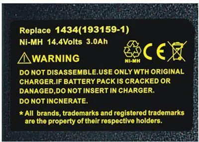 Zdjęcie produktu dla akumulator 3000 mAh do modeli Makita 193781-4, 194172-2, 6236, 6237, 6281, 6333, 6336, 6337, 6932