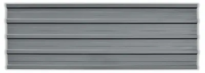 Obrázek produktu pro vidaXL Střešní panel, 12 ks, šedý, 129 x 45 cm, pozinkovaná ocel