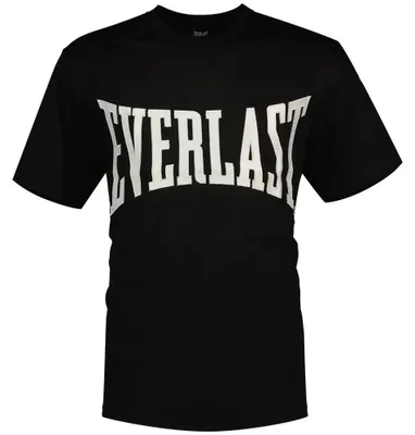 Image de Everlast Jersey T-shirt manches courtes Noir L Homme Noir L