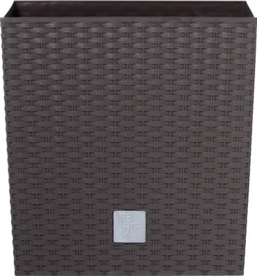 Image de Květináč RATO LOW s vkladem 22,3 cm - barva: umbra
