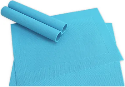 Produktbild von Tischsets BORDA 4er Set Türkis-blau als Tischuntersetzer