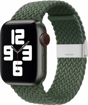 Zdjęcie produktu dla Strap Fabric Opaska Do Watch 8/7/6/Se/5/4/3/2 (41Mm / 40Mm / 38Mm) Zielony