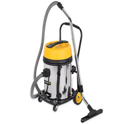 Produktbild von Powerplus POWX325, 2400 W, Trommel-Vakuum, Trocken&Nass, Beutellos, 60 l, HEPA