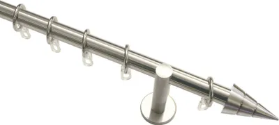 Produktbild von Gardinia Kegel 1-Lauf Ø 20 mm edelstahl-optik 120 cm