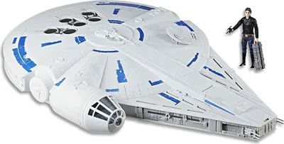 Produktbild von Star Wars Millennium Falcon Schiff mit Han Solo Figur