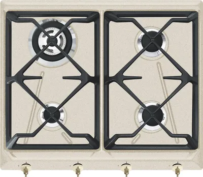 Immagine prodotto di Smeg SRV864AVOGH2 piano cottura Avena Da incasso Gas 4 Fornelli