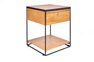 Produktbild von Nachttisch SCORPION 40cm Wildeiche natur