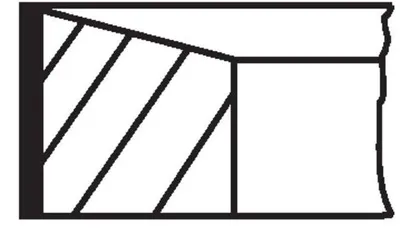Produktbild von MAHLE 013 RS 10102 0N0 Kolbenringsatz x