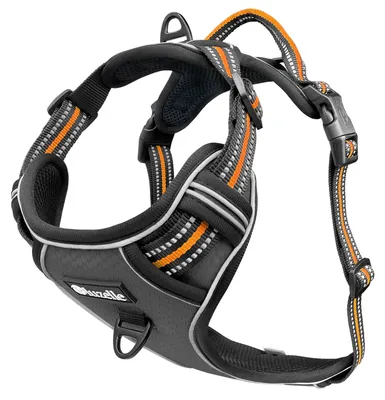 Produktbild von Bluzelle Hundegeschirr Brustgeschirr klein XS Anti-Zug reflektierend Griff