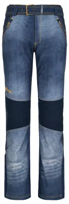 Productafbeelding van Dames softshell broek KILPI JEANSO-W SL0409KI, blauw, maat: 34
