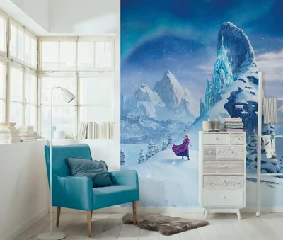 Produktbild von Komar Vlies Fototapete - Disney Frozen Ice Castle - Größe 200 x 250 cm