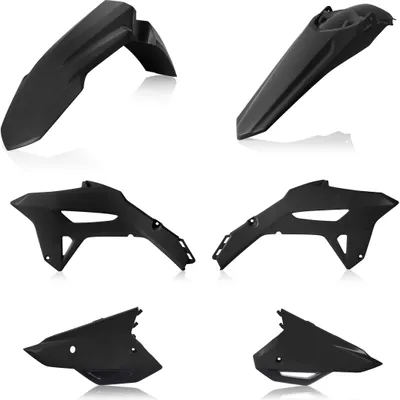 Image de ACERBIS Kit d'habillage 6 pièces noir pour HONDA CRF R