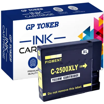 Obrázek produktu pro Inkoust pro Canon PGI-2500 IB4050 IB4150 MB5050 MB5150 MB5155 MB5350 žlutý, 22 ml