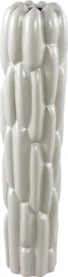 Produktbild von PTMD - Vase Seanis - Grau - 14,5 x 14,5 x 61 cm