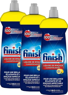 Produktbild von Finish Spülmittel Glanz & Schutz Zitrone 3 x 800 ml - Vorteilspackung