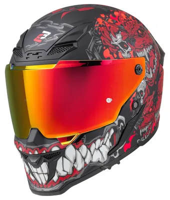 Immagine prodotto di Casco Bogotto Blade Gatekeeper, nero/grigio/rosso, taglia S