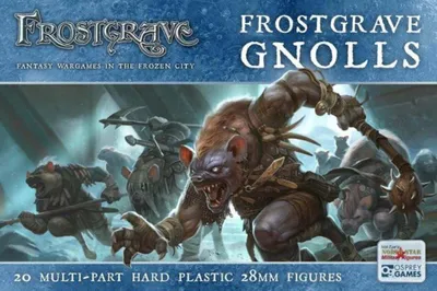 Produktbild von Warlord Games Frostgrave Gnolls 28mm Tabletop-Figuren Bausatz (20 Stück)