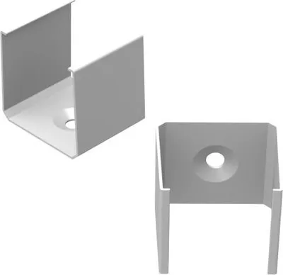 Produktbild von Weißer Metallhalter für GLS3-Profile Clips