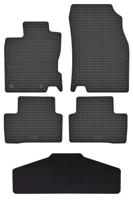 Obrázok produktu pre Gumové autokoberce s tunelom pre: Renault Kajdar 2015-2022 5 ks