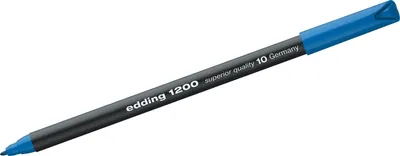 Obrázek produktu pro Vláknová pera edding 1200 colorpen 1 mm světle modrá Balení 10 ks