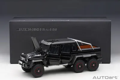 Produktbild von Mercedes-Benz G63 AMG 6×6 2013 schwarz AUTOart 1:18