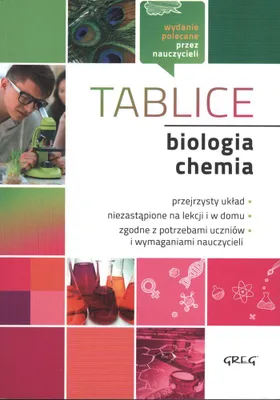 Produktbild von Tablice szkolne: Biologia i Chemia. Niezbędnik ucznia