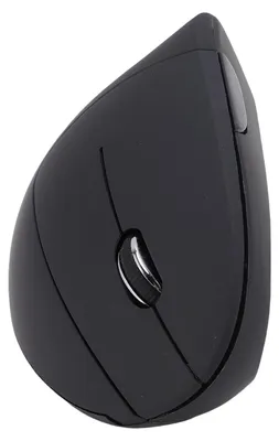 Image de Souris verticale 2,4 GHz ergonomique à haute sensibilité, contrôleur de curseur USB sans décalage pour le travail et les jeux