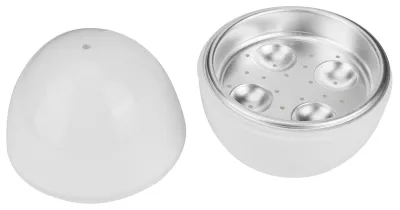 Image de Cuiseur à œufs pour micro-ondes, cuiseur vapeur pour 4 œufs, ustensile de cuisine, accessoire de cuisine