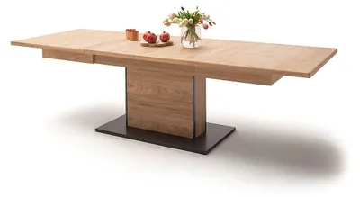 Produktbild von Esstisch Eiche bianco teilmassiv 180-280 cm Campinas