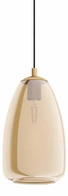 Image de Lampe à suspendre Alobrase Ø 20cm laiton