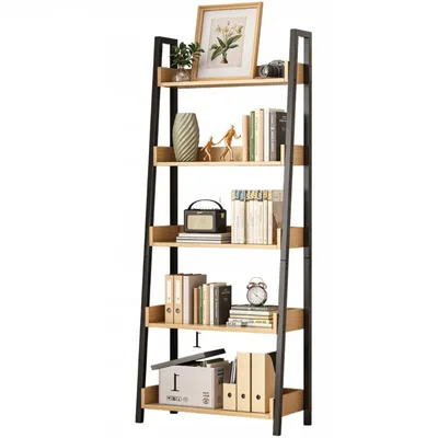 Produktbild von Bücherregal Binder Schwarz, Braun für das Büro Salon Loft