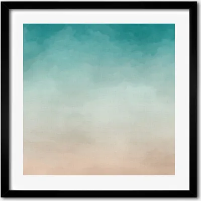 Produktbild von Bild - 50 cm x 50 cm - MDF - Rahmen, Wandkunst - Abstraktion Hintergrund