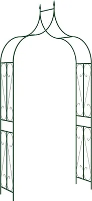 Obrázek produktu pro Zahradní oblouk tmavě zelený 142 x 37 x 275 cm železný